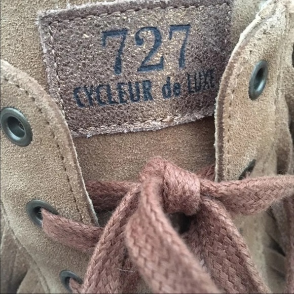 NWOB 727 Cycleur de Luxe brown suede fri - Picture 3 of 11